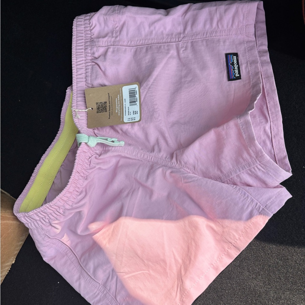 Kids Patagonia Baggies Shorts pink XL